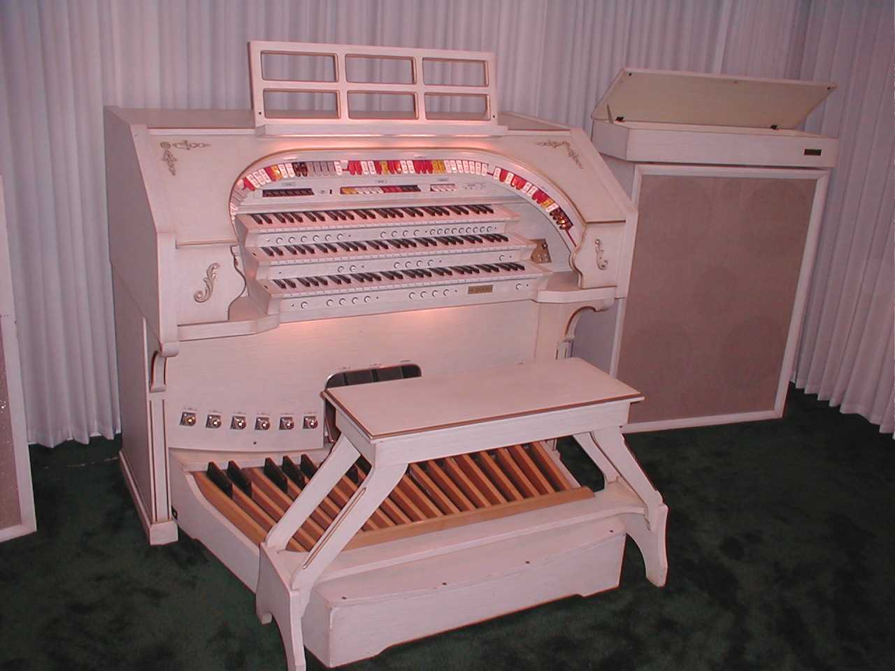 Vintage Hammond Church Organs Rodgers Olympic White